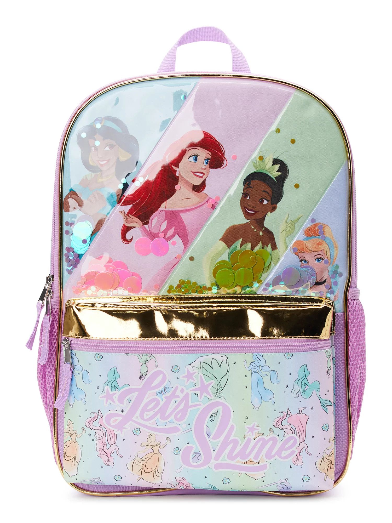 Disney Princess Kids Let's Shine 17" Laptop Backpack | Walmart (US)