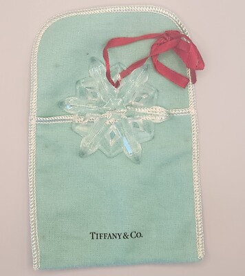 Tiffany & Co. Crystal Star Ornament W/Box Made In Germany | eBay US