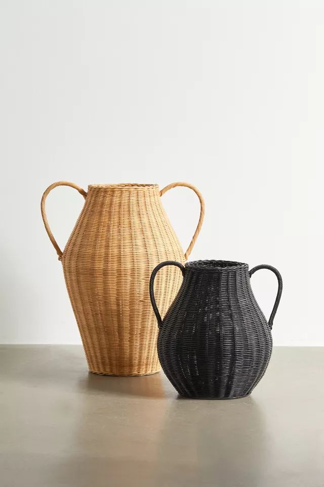 Raehya Large Rattan Basket | Urban Outfitters (US and RoW)