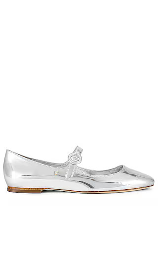Blair Ballet Flat in Mirror Silver | Revolve Clothing (Global)