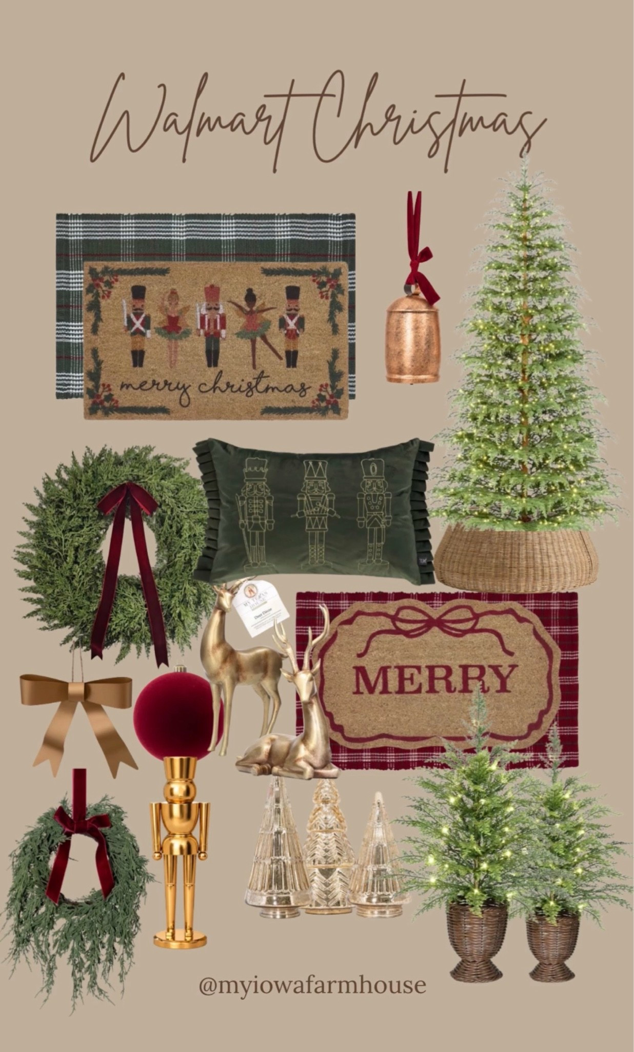Walmart has so much great affordable Christmas decor!

Christmas trees. Christmas wreaths. Christmas home decor.

#LTKHome #LTKSeasonal
