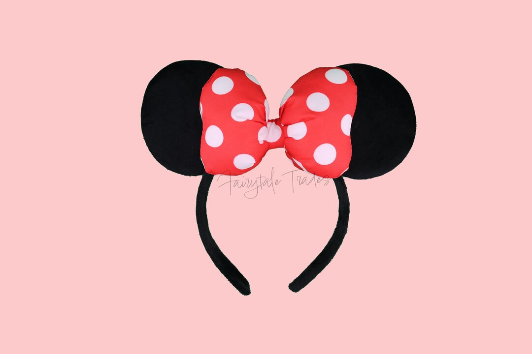 Mouse Ear Mickey Ear Minnie Ear  Mickey Ear Toddler Minnie Ear Polka Dot Minnie Ear Disney Minnie... | Etsy (US)