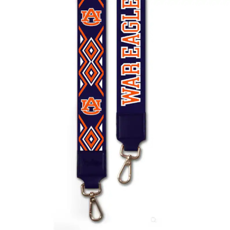 Auburn WAR EAGLE - Adjustable Purse Strap, Licensed, Canvas, Stadium Approved, Game Day, Patterne... | Etsy (Global)