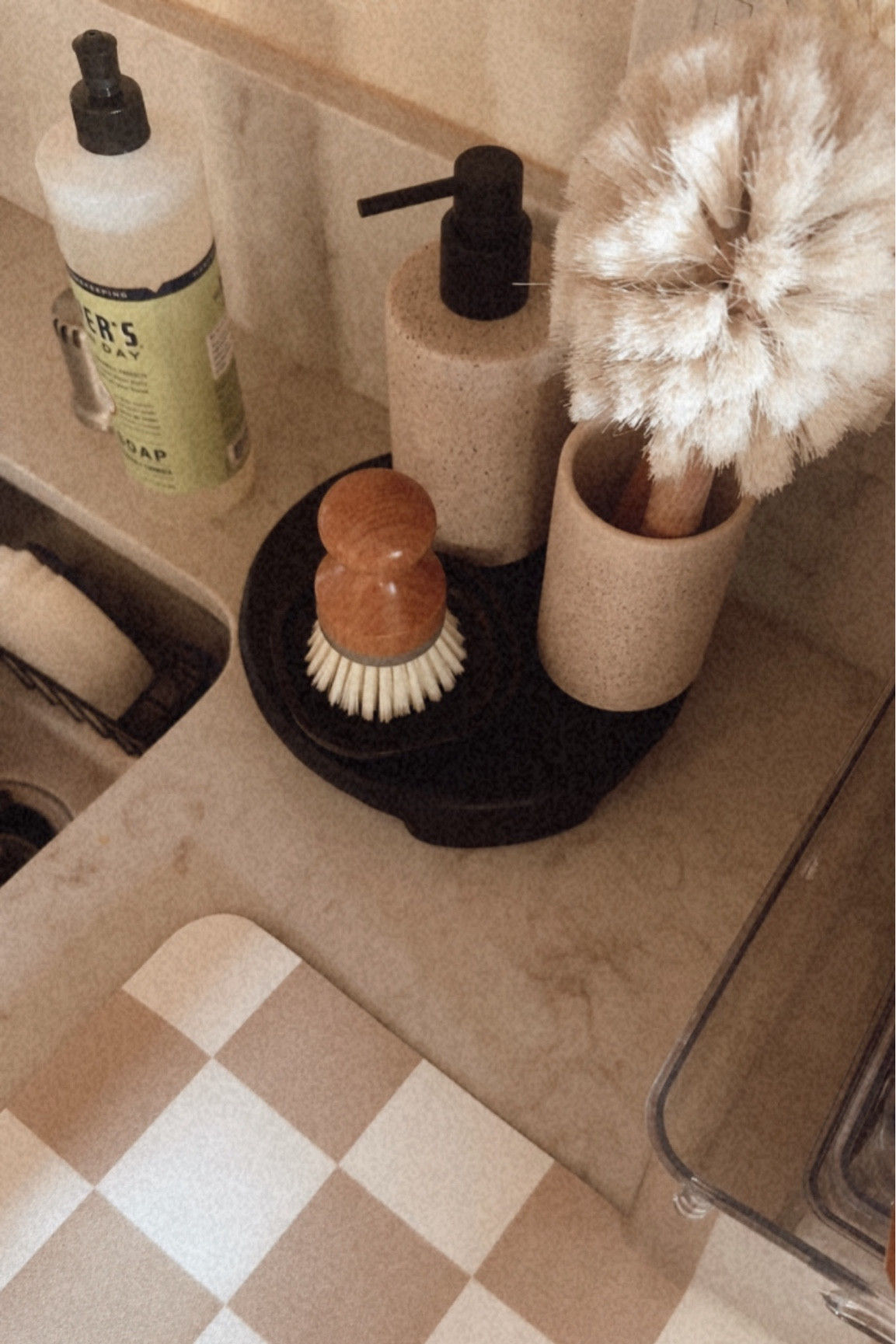 In my home decor era ✨ 

#home #homedecor #sinkdecor #kitchen #kitchendecor #neutral #neutraldecor

#LTKSeasonal #LTKHome #LTKStyleTip