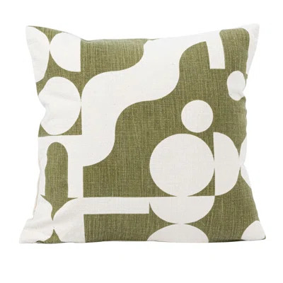 Dezi Geometric Shapes Cotton Throw Pillow | Wayfair North America