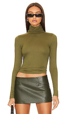 Lovers and Friends x Rachel Katie Turtleneck in Dark Green from Revolve.com | Revolve Clothing (Global)