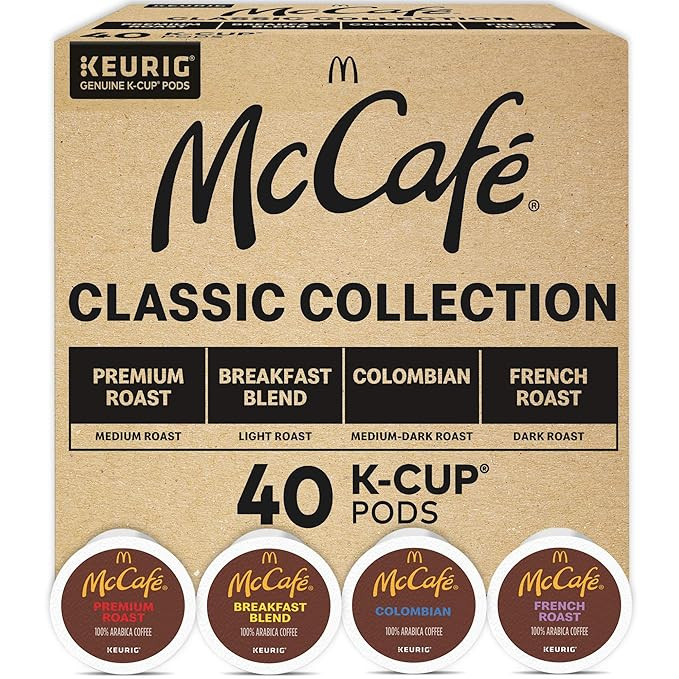 McCafé Classic Collection, Single-Serve Coffee Keurig K-Cup Pods, Classic Collection Variety Pac... | Amazon (US)