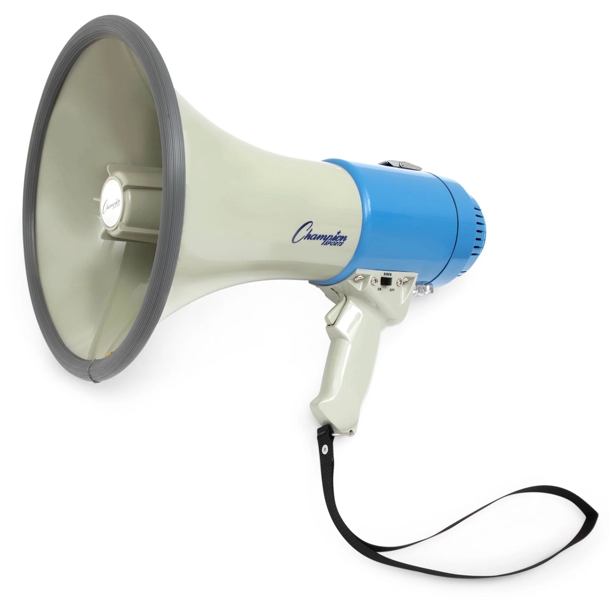 Champion Sports Megaphone with Siren, Handheld Microphone, Shoulder Strap, Powerful Bullhorn Loud... | Walmart (US)
