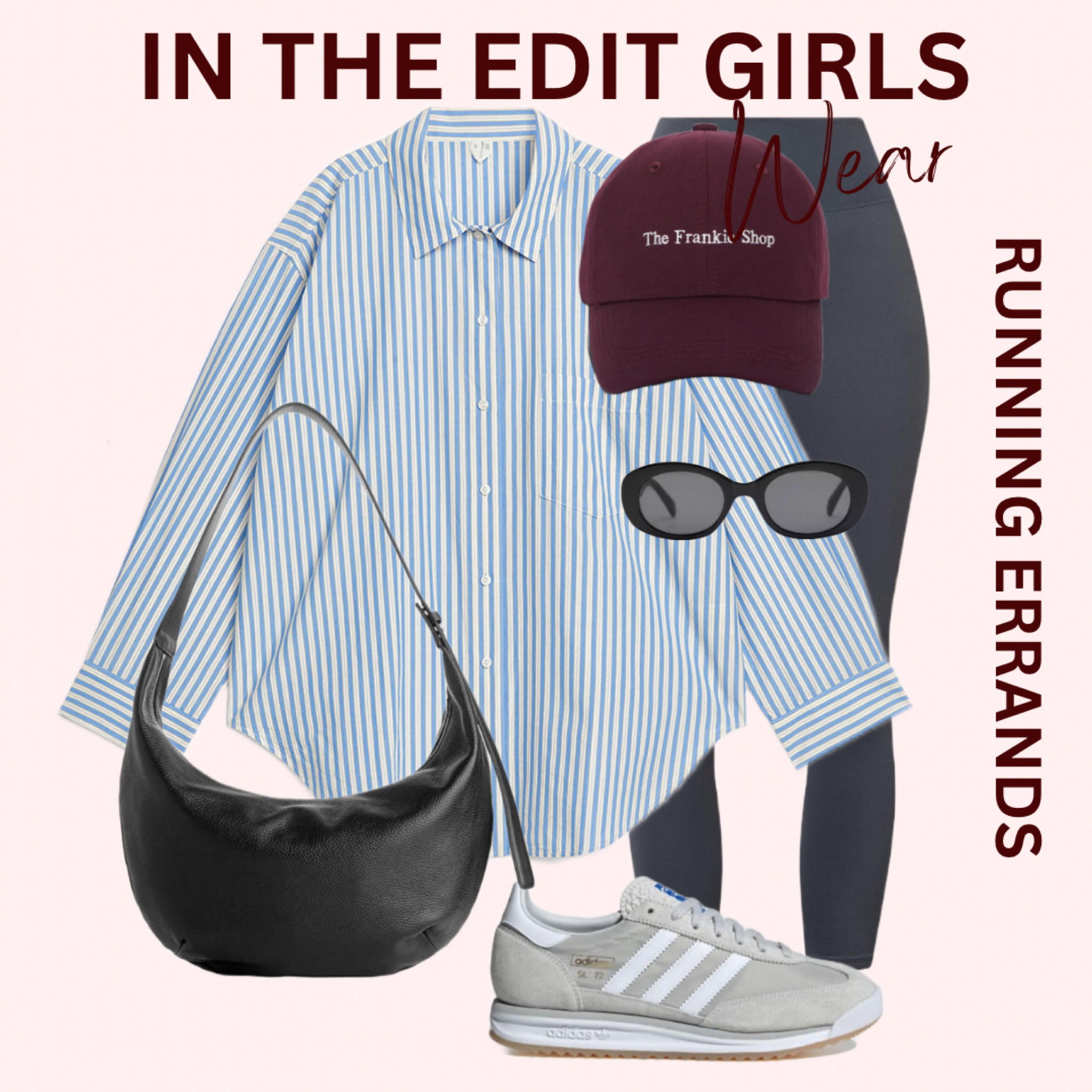 Styling a blue striped shirt for running errands 

Striped shirt 
Casual look 
Leggings 

#LTKeurope #LTKautumn #LTKireland