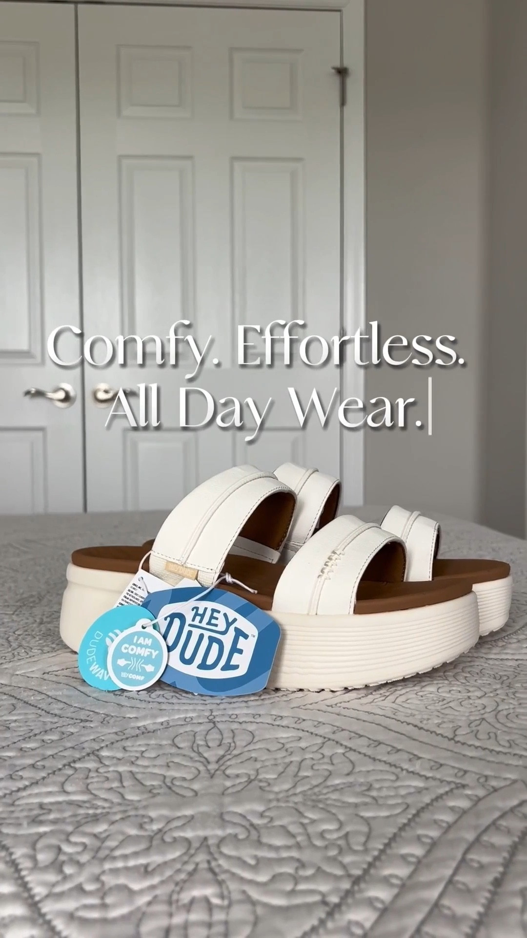 These sandals have quickly become my go to 🤍
comfy enough to wear all day but still cute enough not to ruin the outfit 💅🏼
perfect for spring layers and effortless outfits 🌞🌸

#HeyDudeShoes #EverydayComfort #NeutralStyle #EffortlessLayers #SpringVibes

#LTKmomlife #LTKSaleAlert #LTKSeasonal