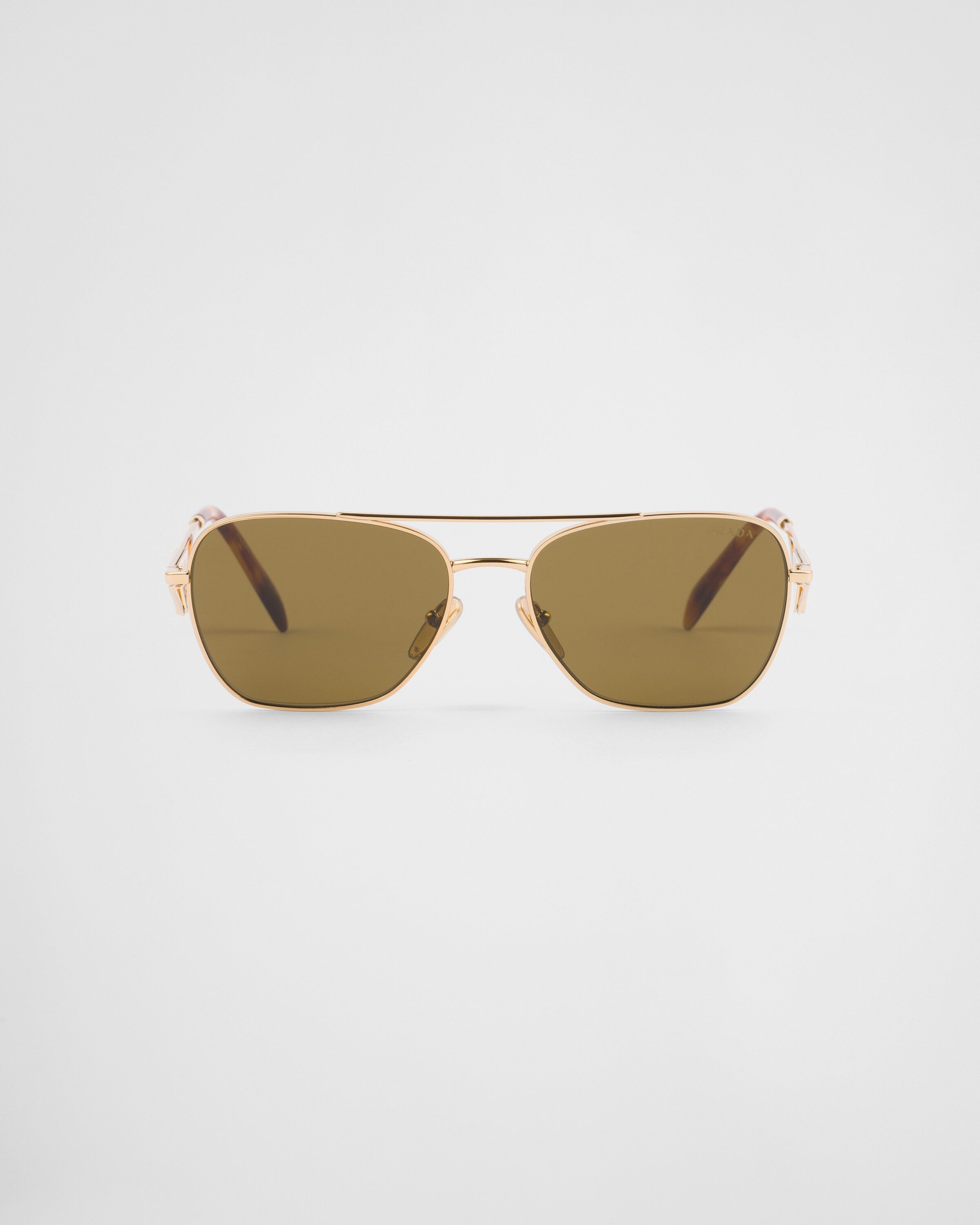 Sunglasses with triangle logo | Prada US