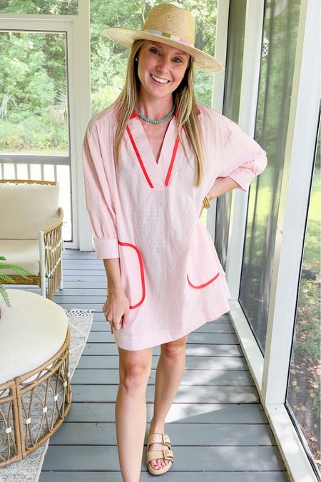 The cutest swim coverup for only $35 - comes in several colors - resort style - summer dress - summer outfit - beach style 

#LTKFindsUnder50 #LTKStyleTip #LTKSwim