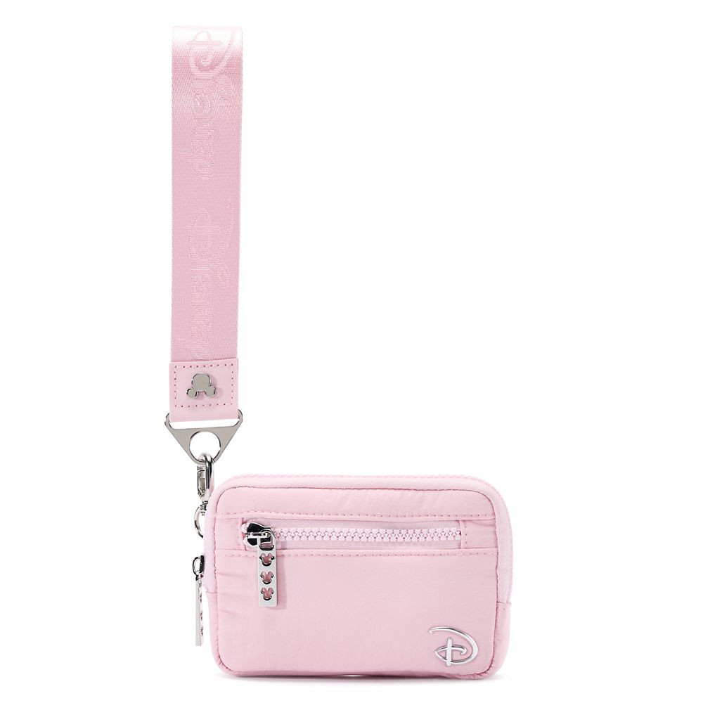 Mickey Mouse Icon Disney Wristlet Zip Case  Pink | Disney Store