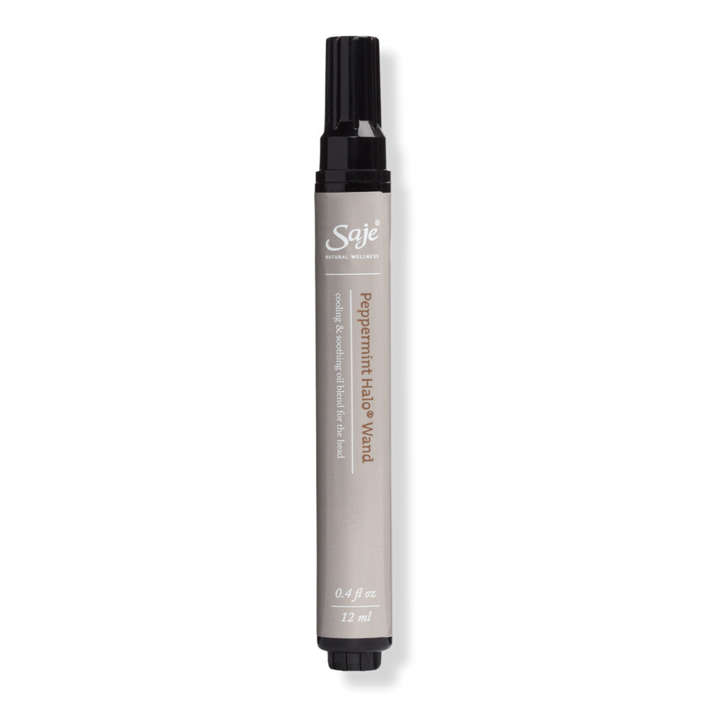 Saje Natural Wellness Peppermint Halo Wand Cooling & Soothing Oil Blend For The Head | Ulta