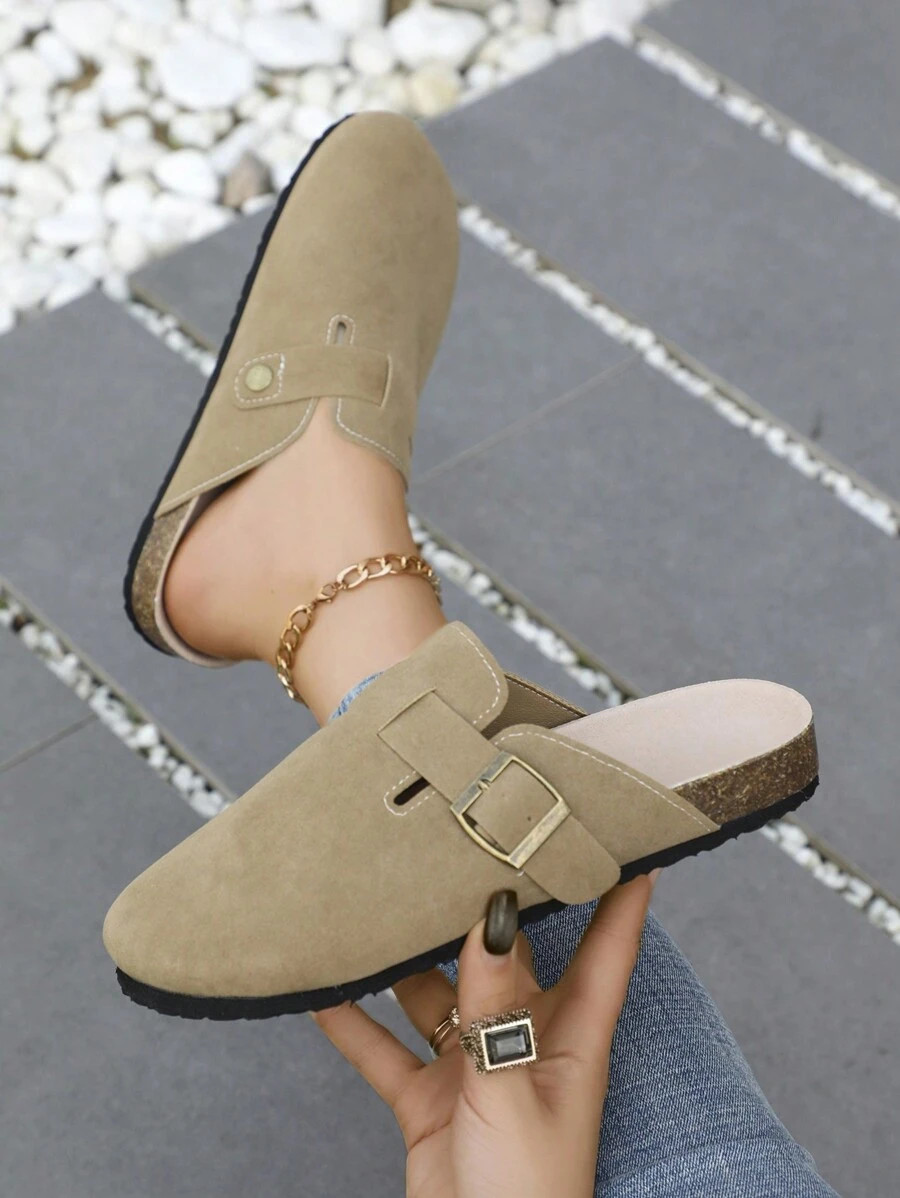 2024 Spring & Summer Korean Style Vintage Big Head Unisex Slippers With Soft Sole, Suitable For O... | SHEIN