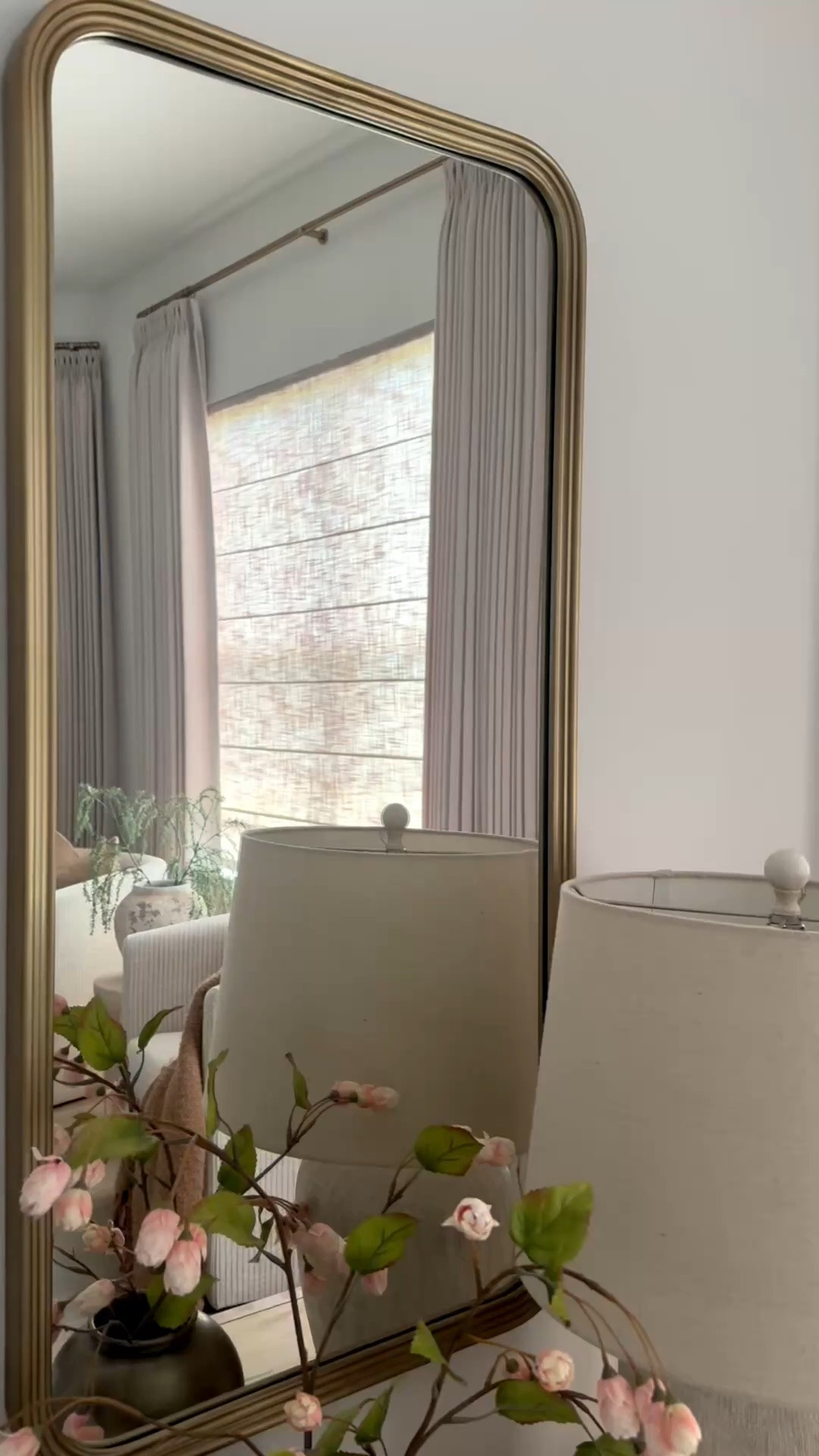 I love how my new motorized shades from @cozyology create such a serene, calming feeling in my bedroom. They make light + privacy effortless—no cords, no reaching, no hassle. ✨

Product details
Motorized Roman shades cordless
Collection: Liam Linen
Color: Soft Beige- L5002
Fold Style: Front Slat
Liner Blackout Level: Blackout
Lining: Thermal Heavyweight Blackout Liner | 95%-98% Blackout Rate

Curtain Details ✨
Layla Linen - Ivory Beige-L1202
Width: 70
Length: 109
Header Style: Triple Pinch Pleat
Memory Shaped

Don’t forget to use code REBEKAH19

Bedroom refresh, home decor, Cozyology curtains, Roman motorized shades, bedroom curtains, custom curtains, luxury bedroom



#romanshades #motorizedshades #customcurtains #bedroomcurtains #cozyology

#LTKHome