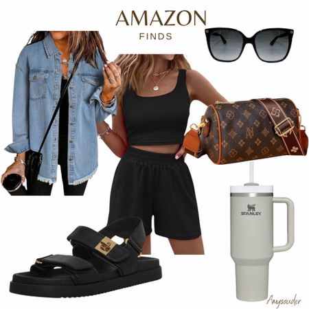 Amazon finds 
Spring outfit 
Sandals 

#LTKstyletip #LTKfindsunder50 #LTKSeasonal