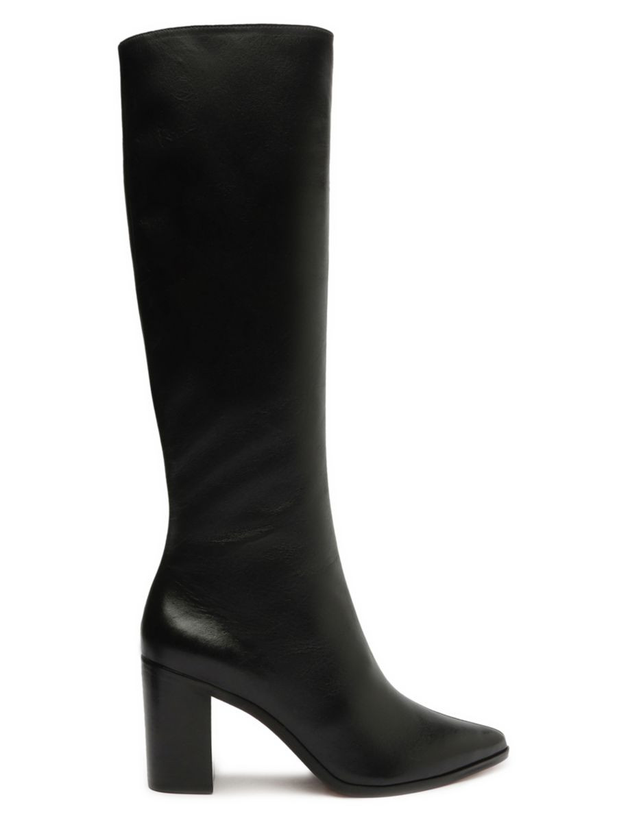 Mikki Leather High-Heel Boots | Saks Fifth Avenue