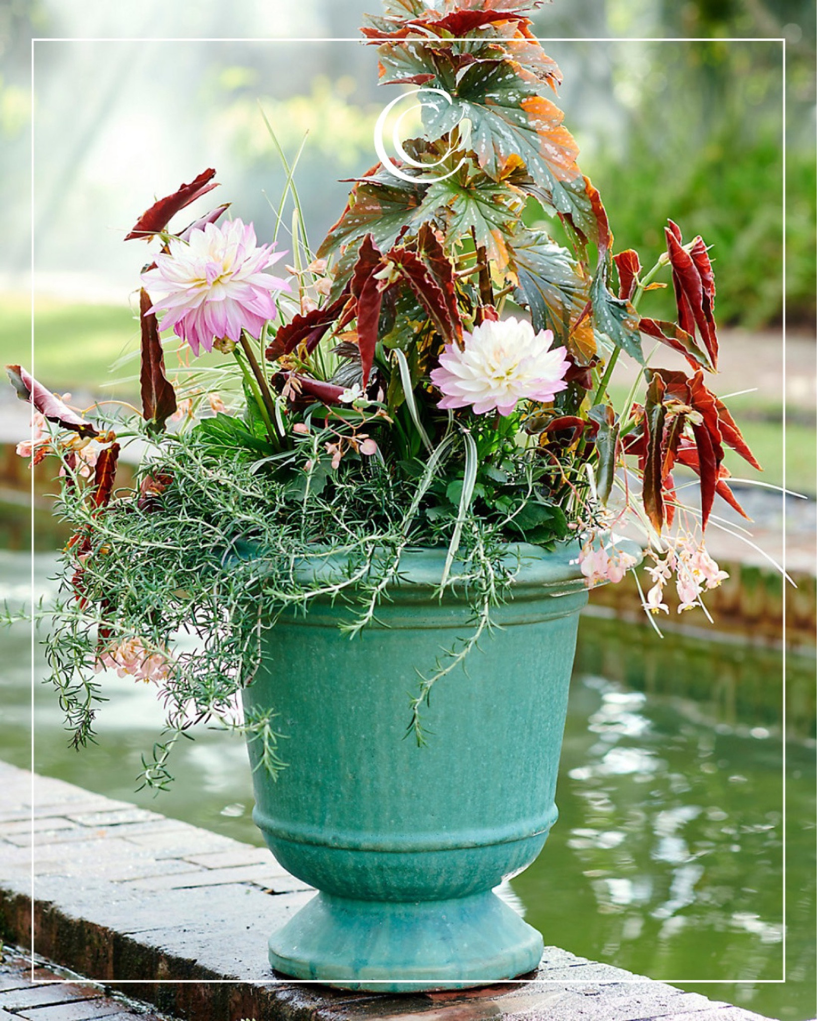 This urn in aqua-green glaze will bring any container garden to life!

#LTKhome #LTKFind #LTKSeasonal