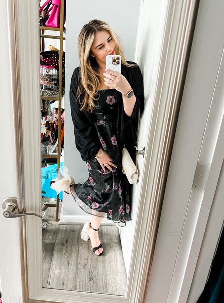 Spring Wedding Guest Outfit 

Wedding guest dress, spring wedding guest dress, formal wedding guest, bow heels, midsize outfit, midsize wedding guest, black dress, floral wedding guest dress, cream bag

#LTKmidsize #LTKstyletip #LTKwedding