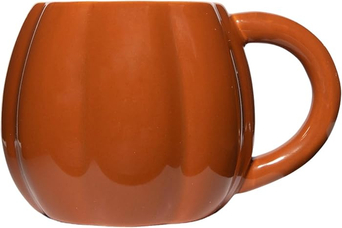 Sweet Water Decor Orange Pumpkin Coffee Mug - 19 oz Halloween Cup Dishwasher & Microwave Safe - S... | Amazon (US)