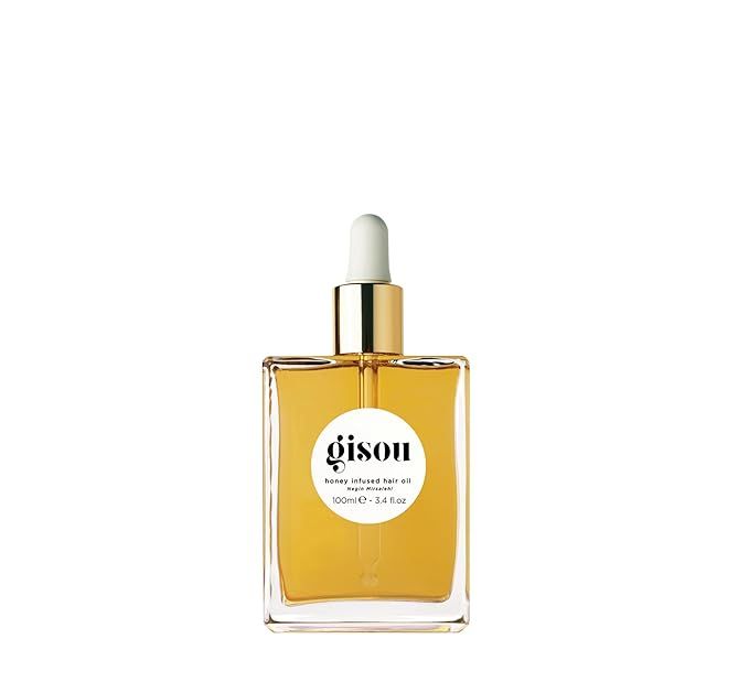 Gisou Honey Infused Hair Oil Enriched with Mirsalehi Honey to Deeply Nourish & Moisturize Hair (3... | Amazon (US)
