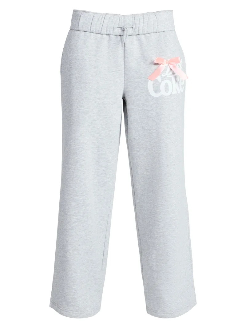 Coca-Cola, Junior's Graphic Fleece Sweatpants, Diet Coke, Sizes XXS-XXL | Walmart (US)