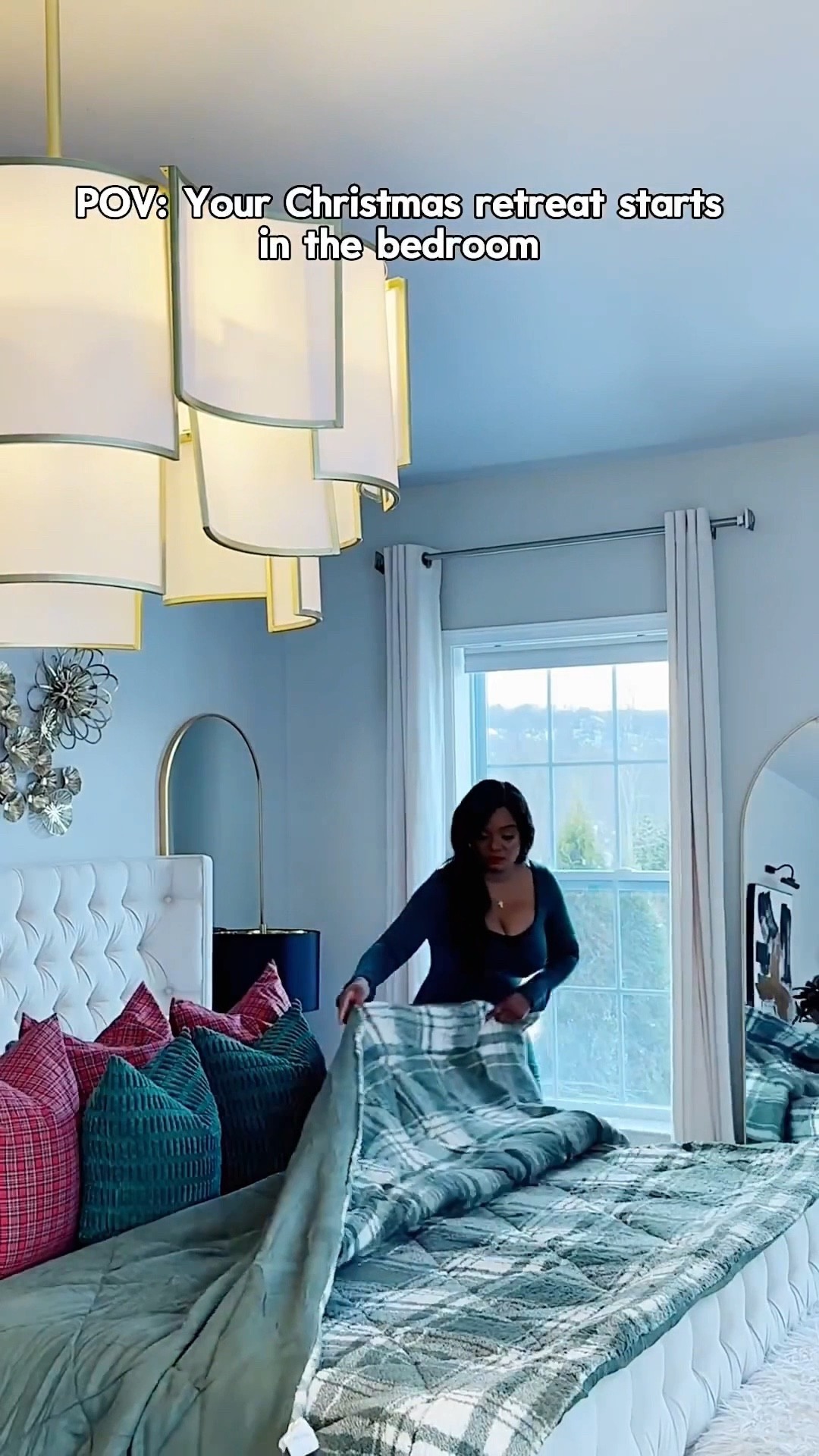 Holiday bedroom styling 🎅🎄 Tap below to shop! Follow me @omabelle for more Fashion, Home & everything inbetween. Glad to have you here!!! 💕😊🙏 
Home | Home decor |Entryway decor | Entryway table | console table | Buffet table | Accent table
Pottery barn | Amazon home
Restoration hardware look for less |Luxe for less | Entryway ideas | Foyer table | Foyer decor | Sofa table | Black sofa table | Black console | Black accent table
| Black wooden table |Living room decor | Rugs | Area rug | Neutral rug | Living room family room rug | Sofa sectional | Washable cleanable sofa | Family friendly sofa furniture | Stain resistant fabric sofa | Cloud sofa | Family kid toddler | pet friendly sofa | Coffee table | Livingroom | Home decor | bedding | bedroom | fall decor |  fall porch | dresser | rug | kitchen | dispenser | cutlery set | knives 


#LTKU #LTKHoliday #LTKHome