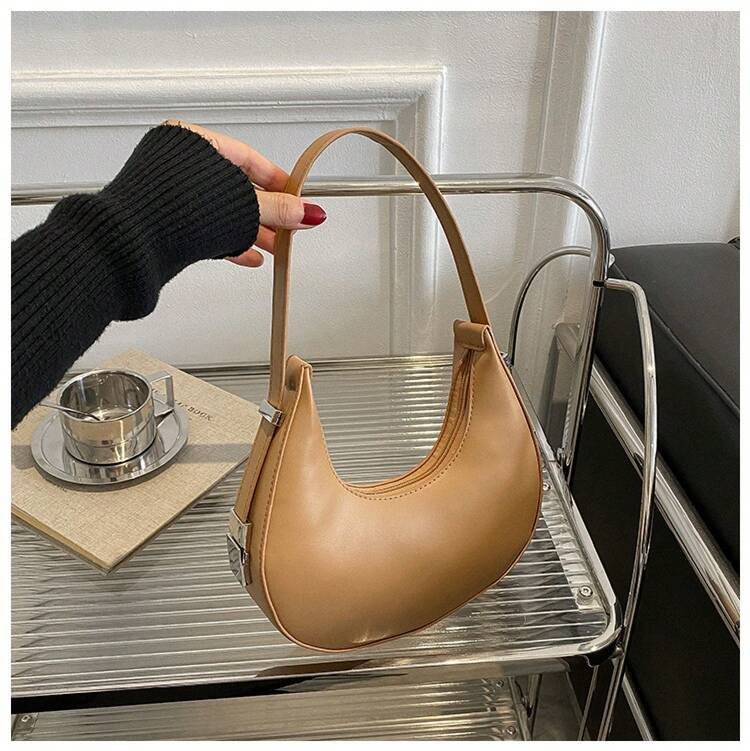 2026 Französische Nischen-Damentasche 2025 Herbst-Winter Hochwertige, Vielseitige Mode-Umhängetasche Unterarmtasche Handtasche Reisetasche Knödeltasche | SHEIN