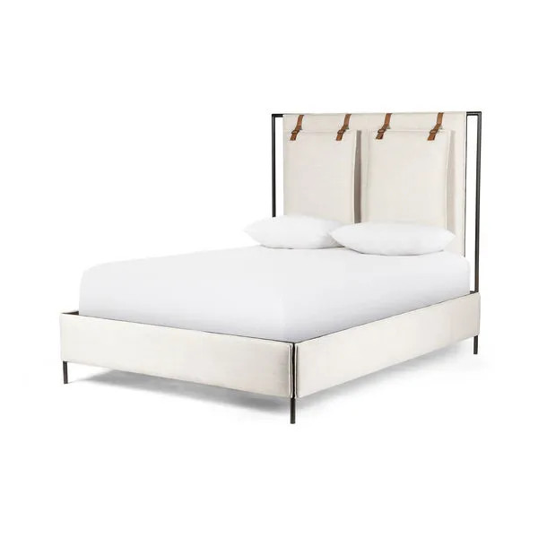 Leigh Hockney Ivory King Bed | Scout & Nimble