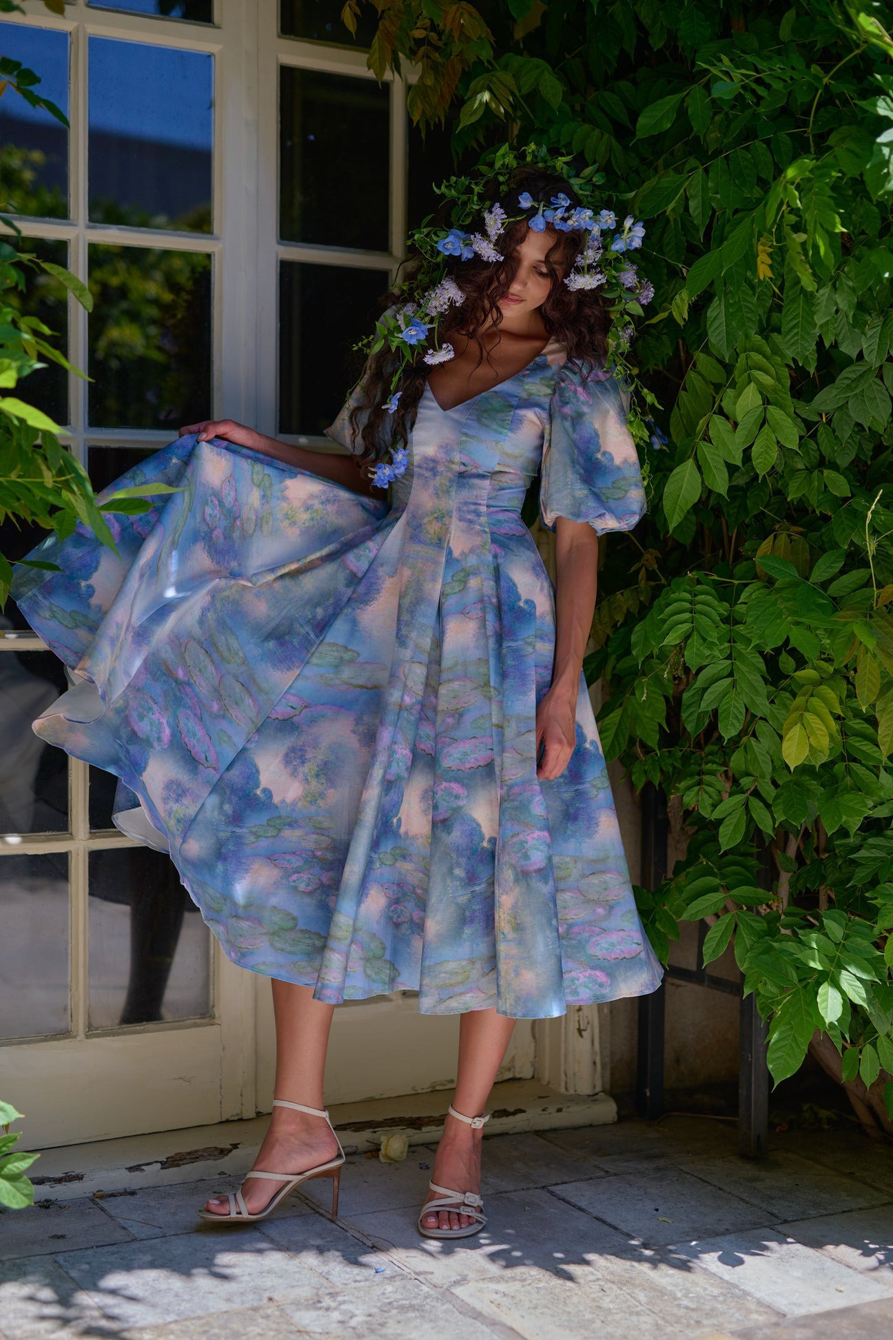 tiered mermaid prom dress Satin And Chiffon Bodycon Mermaid Dress With Tiered Ruffle Skirt