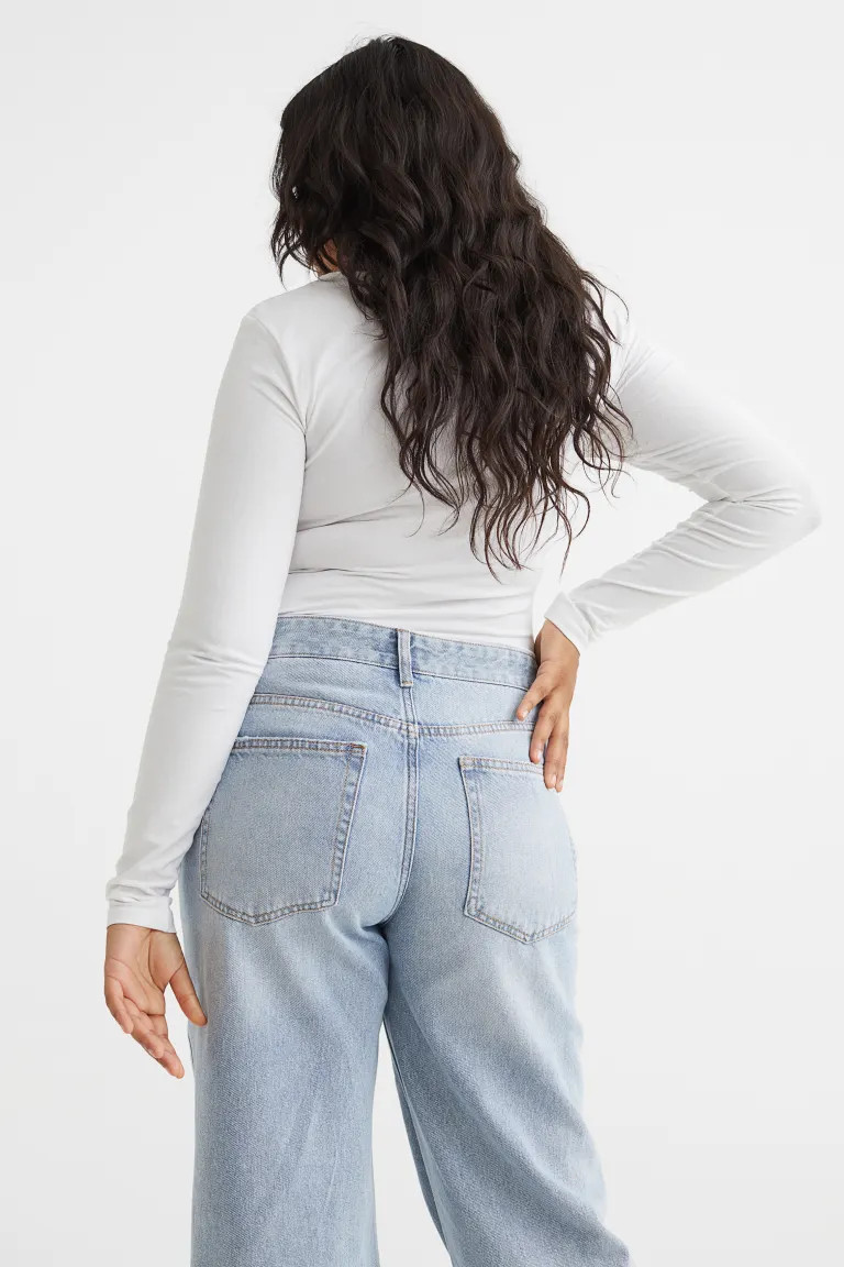 Long-sleeved Jersey Top | H&M (US + CA)