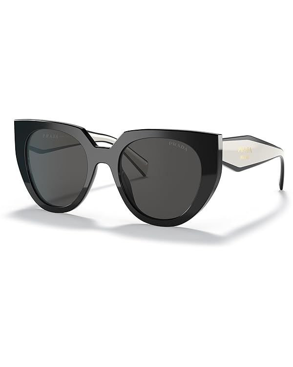 Prada PR 14WS Black/Talc/Dark Grey One Size | Amazon (US)