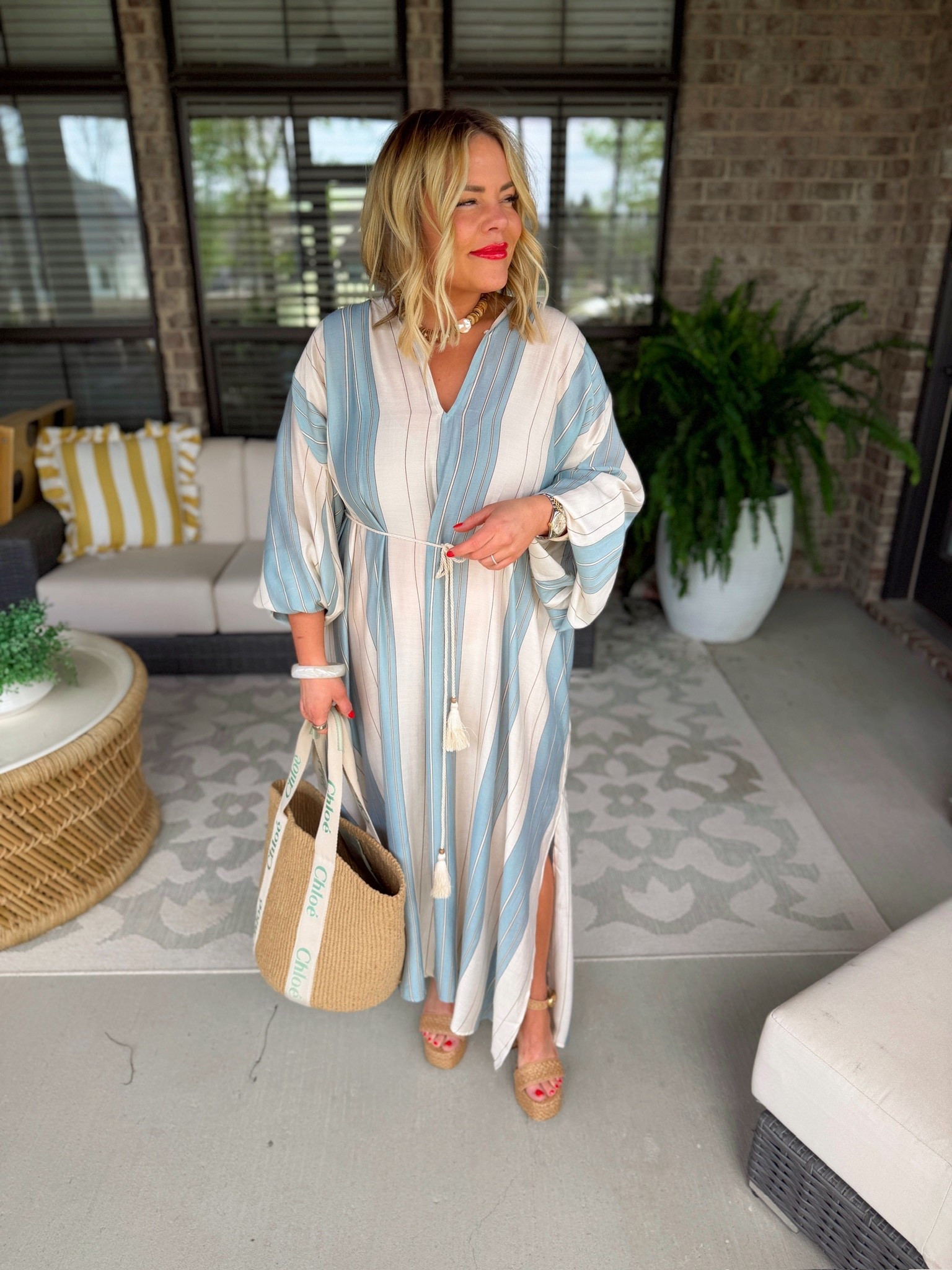 I am so ready for a resort vacation with this outfit. H&M has some gorgeous summer wear right now!!🧡

#LTKgrwm #LTKSeasonal #LTKootd