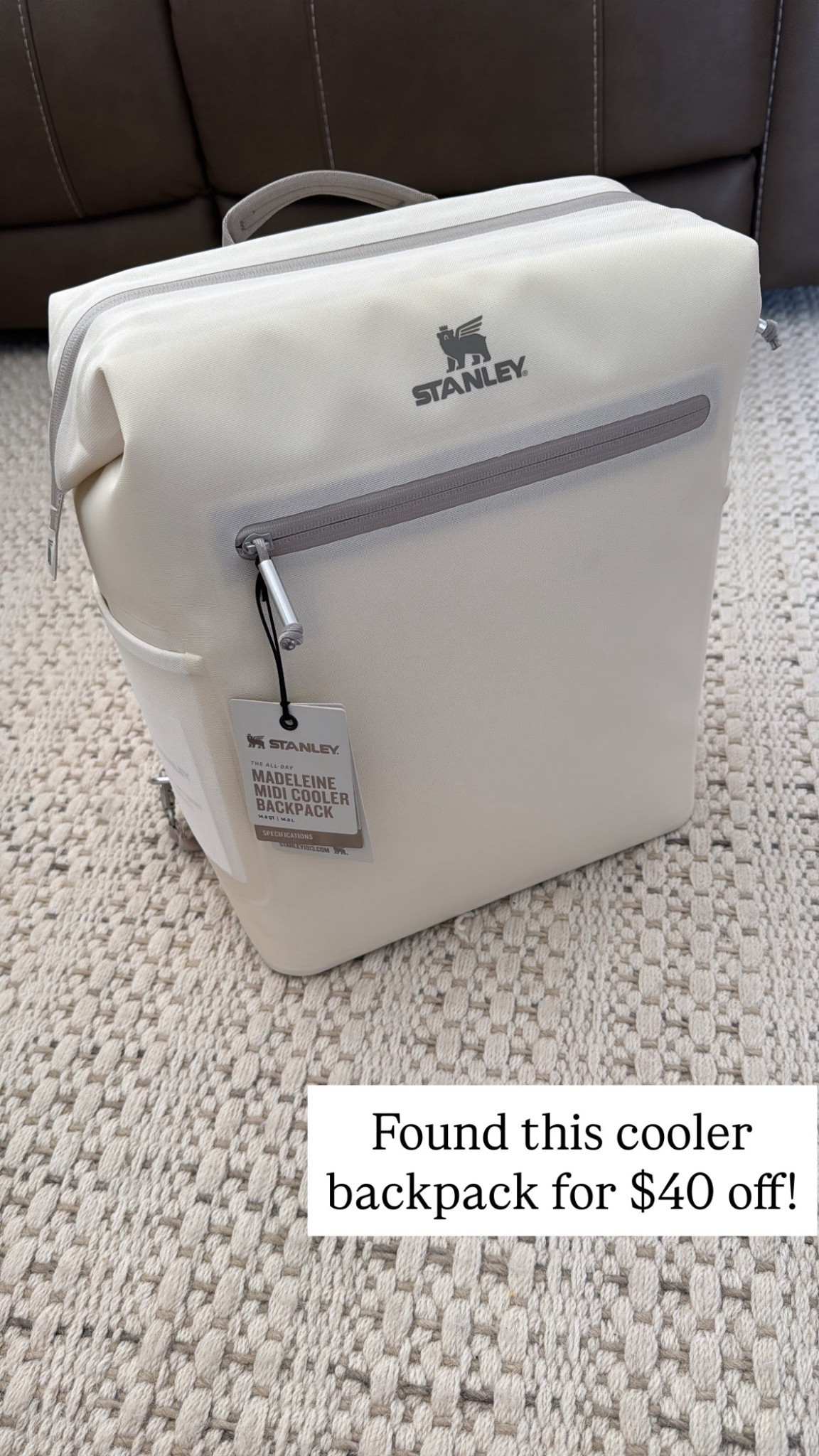 Stanley cooler backpack on sale! Taking this with us to the beach this weekend!

#LTKTravel #LTKSaleAlert #LTKFamily