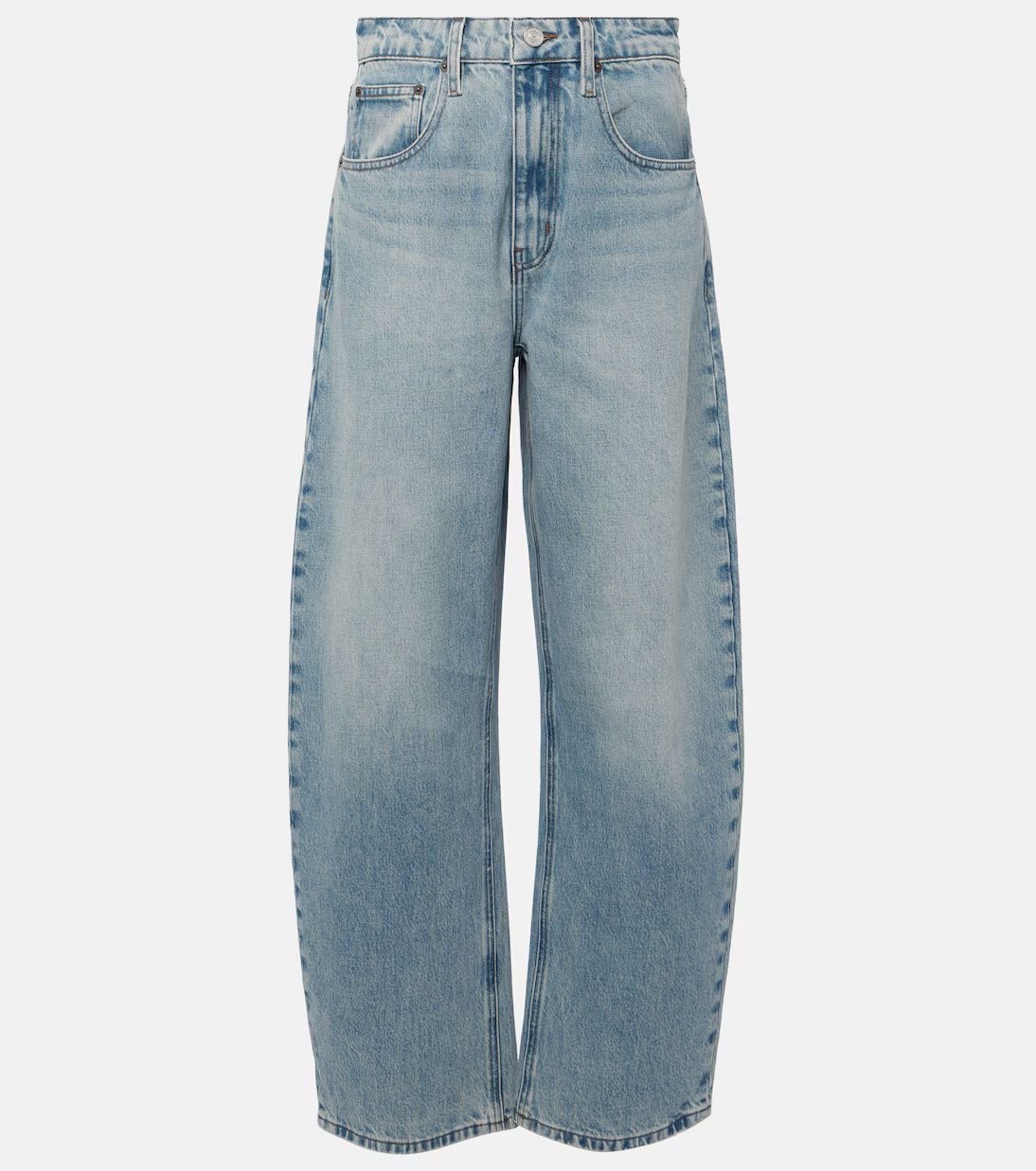 High-rise barrel-leg jeans | Mytheresa (US/CA)