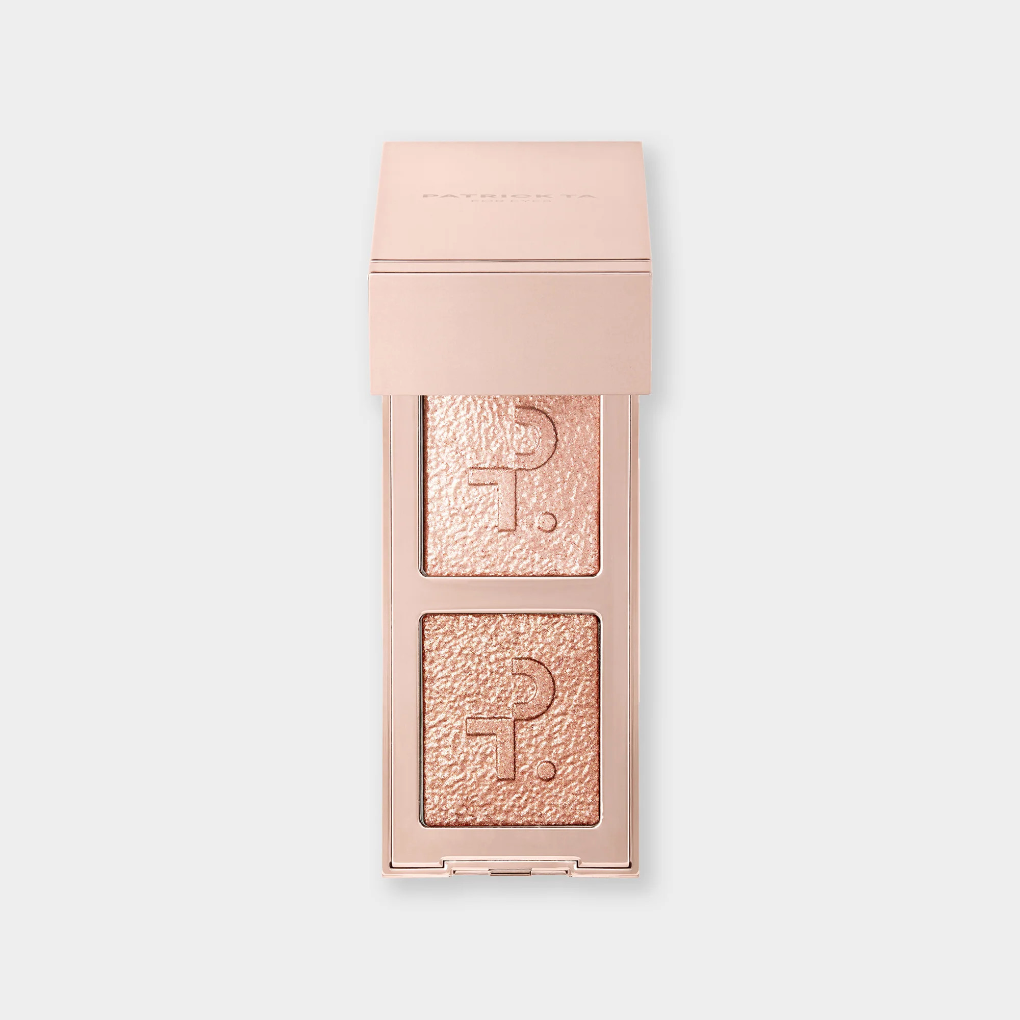Major Dimension Eye Illusion Eyeshadow Duo When The Sun Sets (Peach Sparkles) | Patrick Ta Beauty