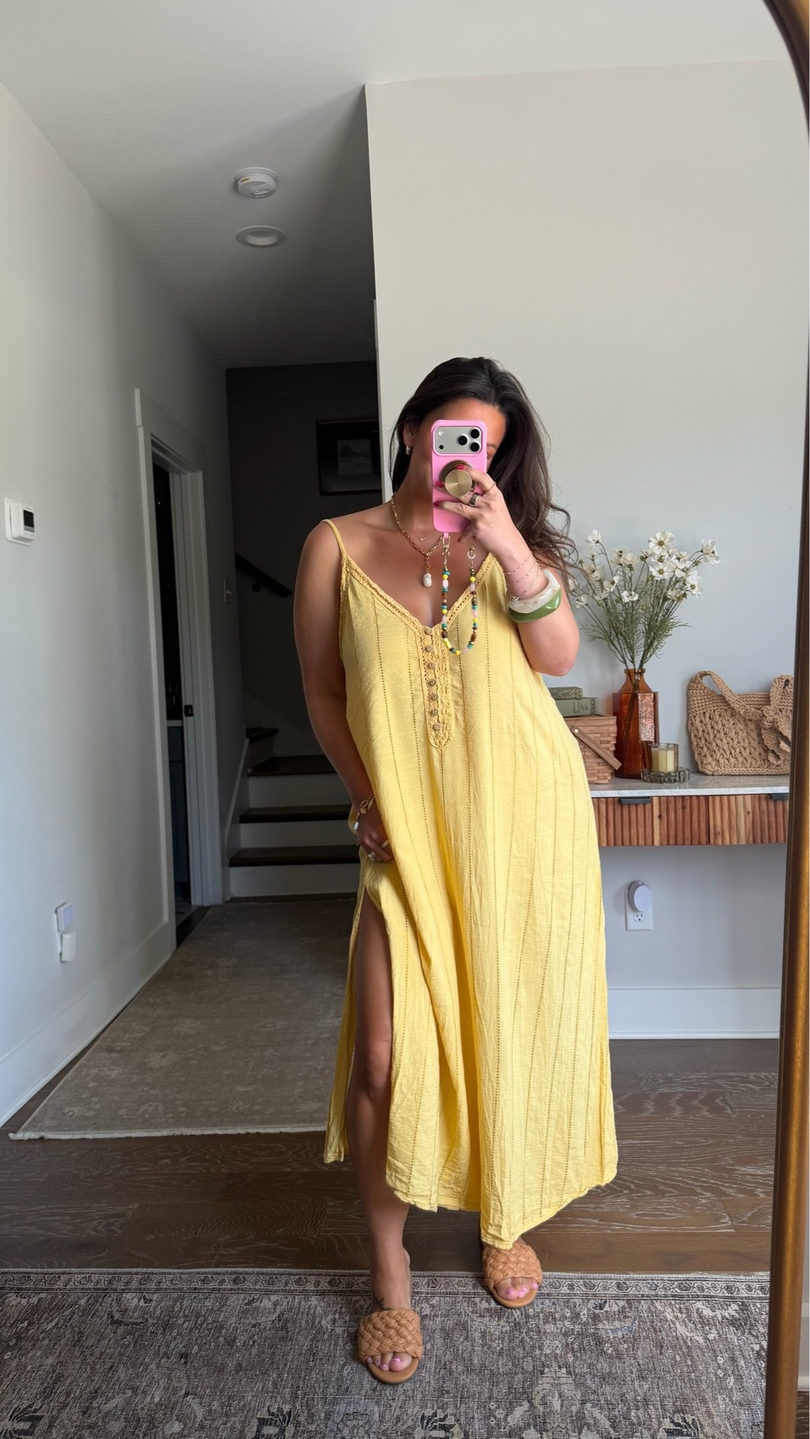 Love throwing on a long flowy dress like this to still feel out together but low effort!

Summer dress, outfit inspo

#LTKdayinmylife #LTKgrwm #LTKootd