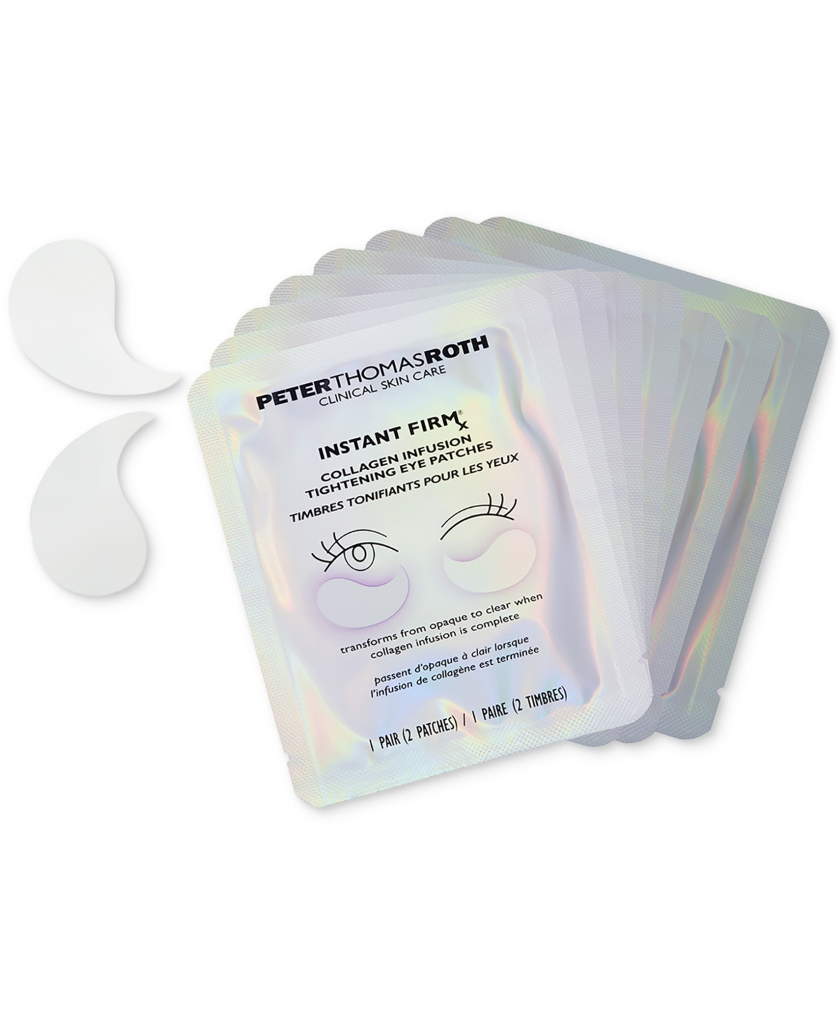Peter Thomas Roth Instant FIRMx Collagen Infusion Tightening Eye Patches, 8 pairs | Macy's