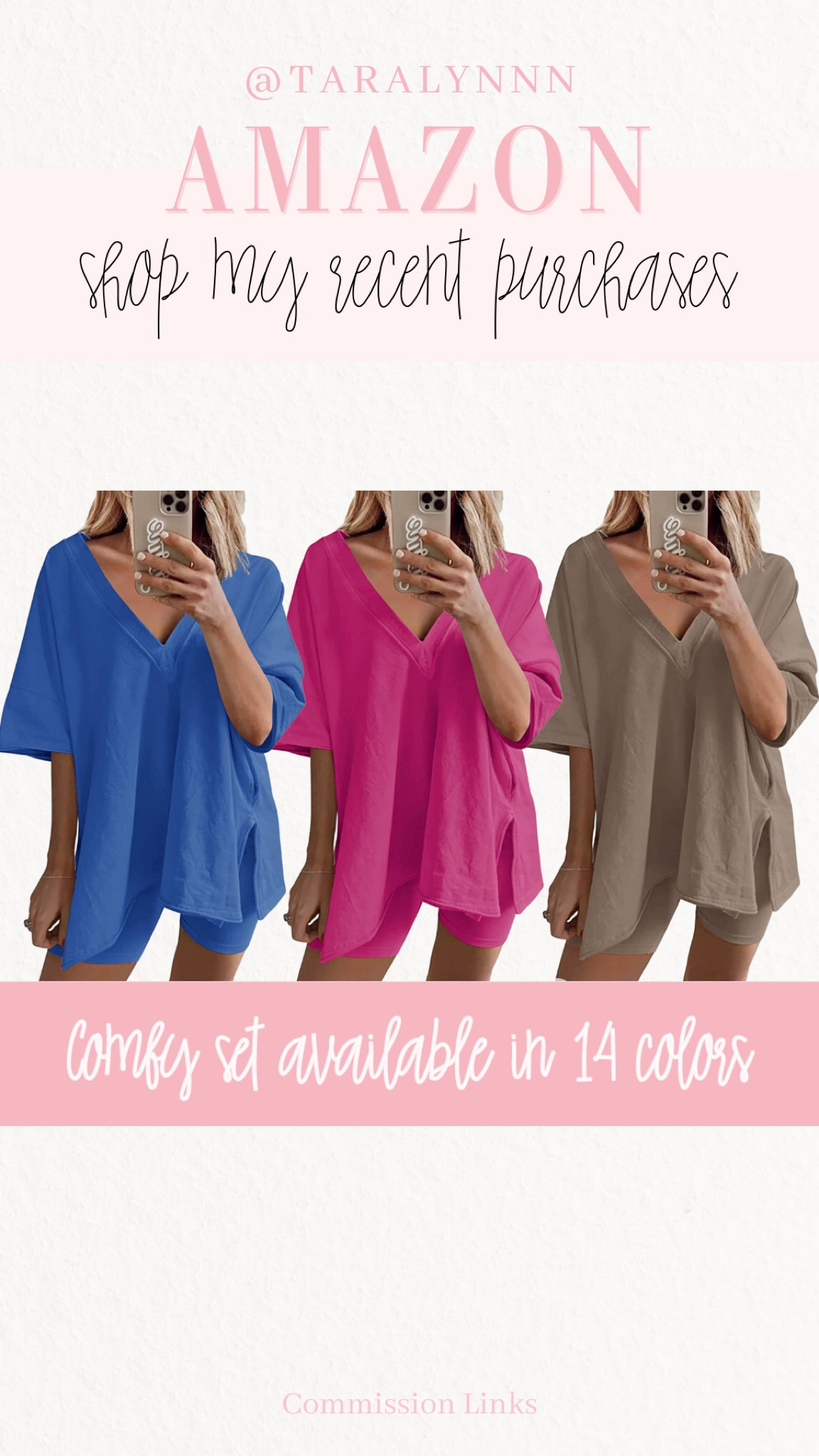 Shop the comfy lounge set I recently purchased on Amazon! 

#matchingset #set #amazon #amazonset #comfy #womens #amazonfind #lounge #loungewear #pajama #comfyclothes 

#LTKunder100 #LTKunder50