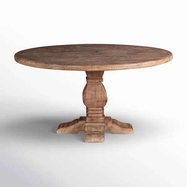 Lyons Round Solid Wood Dining Table | Wayfair North America