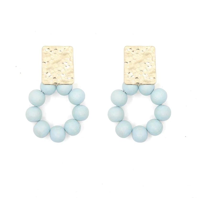 Jaynie Earrings - Light Blue | Sea Marie Designs