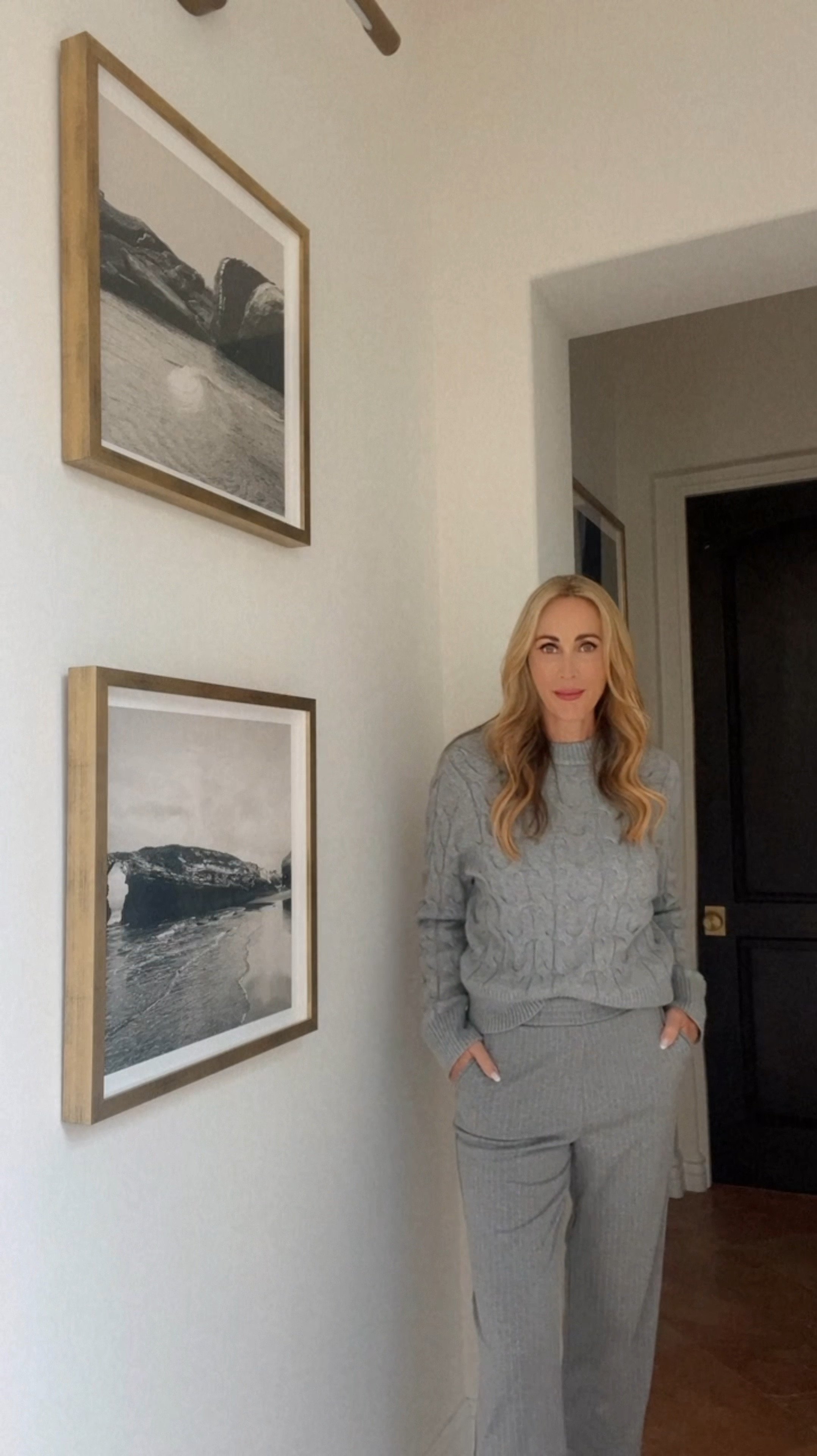 The perfect elevated casual look that can  go from work to dinner in comfort! I absolutely love the pinstripe detail on these pants. Elastic waist pants have become my obsession💋 Wearing Medium in sweater and small in pants. Fits TTS. 

#LTKFindsUnder50 #LTKStyleTip #LTKWorkwear