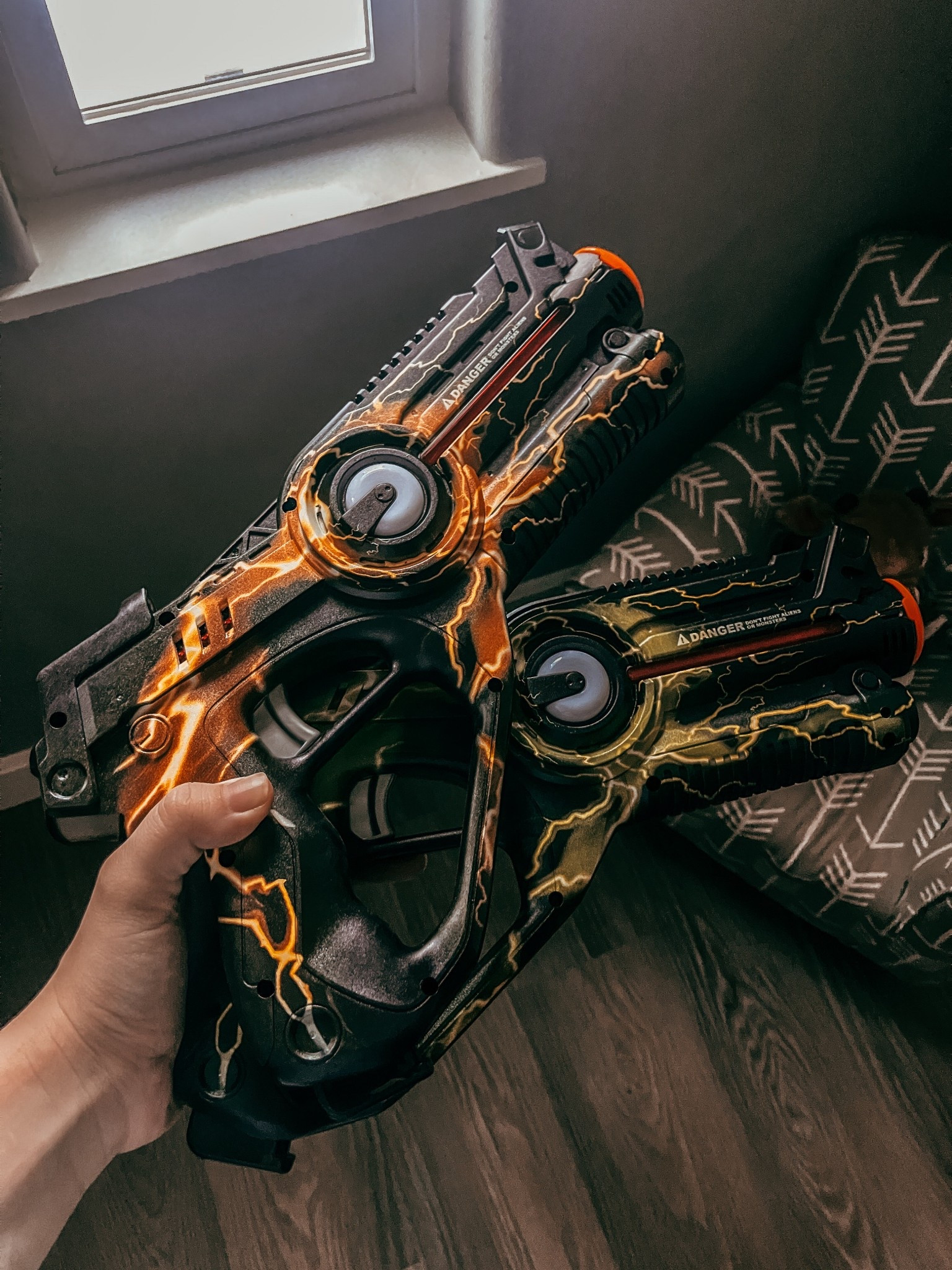 bring the fun of laser tag to your home, but be careful! you might accidentally become the coolest house in the neighborhood ⚡️ 

#LTKGiftGuide #LTKKids #LTKmomlife