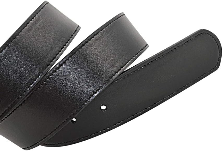 Fashion Belt for Women Gold Buckle Black Leather Belt Pants Jeans Shorts ~120cm(Waist Size 37"- 4... | Amazon (US)