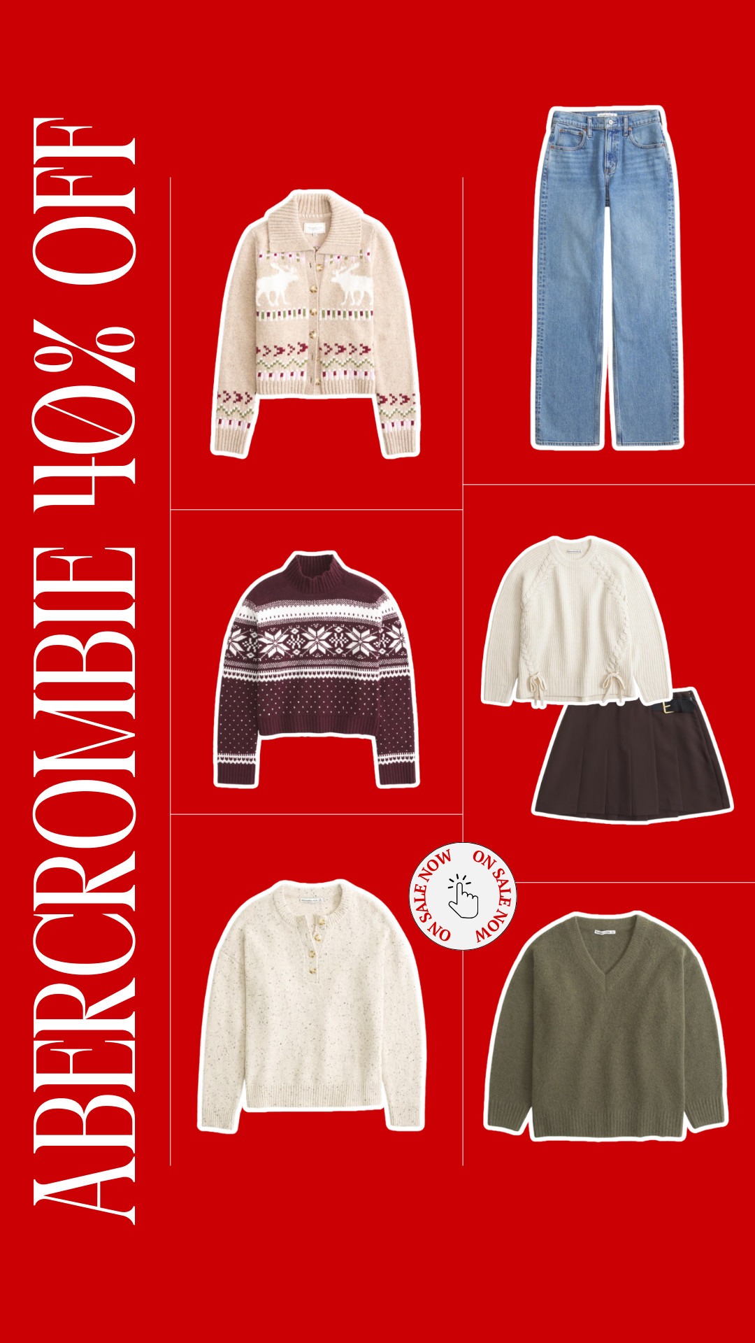 40% off at Abercrombie now!!

abercrombie, abercrombie finds, abercrombie on sale, sale, sale finds, sale alert, sweaters on sale, jeans on sale, outfits on sale, midsize, midsize clothing, size 12, size 14, Olivia Freda Curves 

 #LTKootd #LTKSaleAlert #LTKMidsize