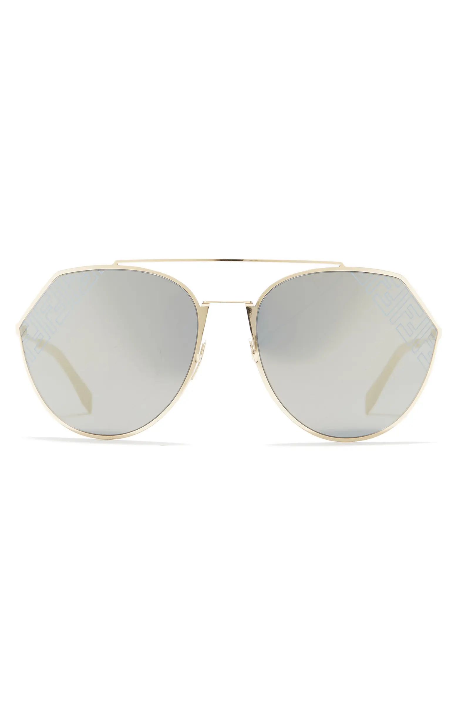 FENDI 67mm Geometric Sunglasses | Nordstromrack | Nordstrom Rack