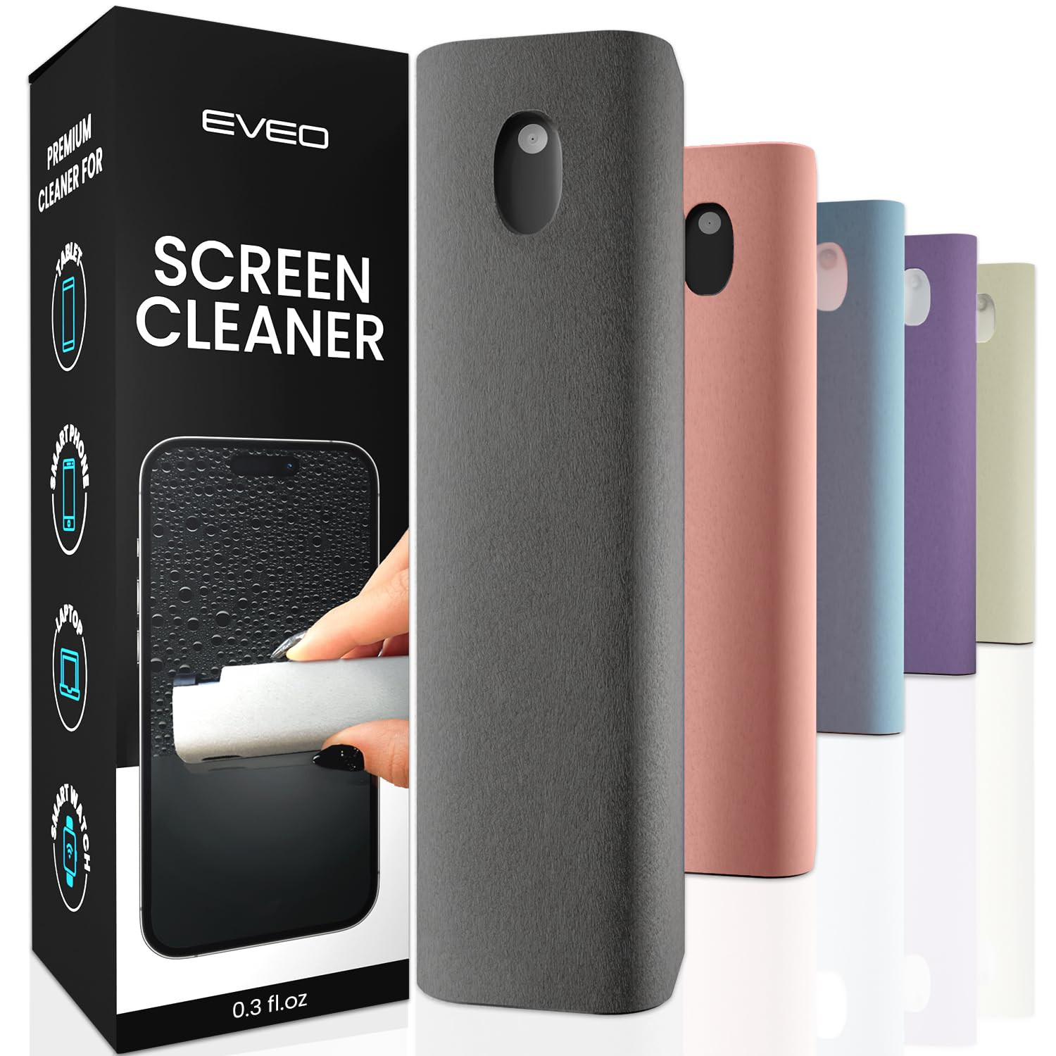 Screen Cleaner Spray and Wipe by EVEO- Computer Screen Cleaner, Laptop Screen Cleaner, MacBook & ... | Amazon (US)