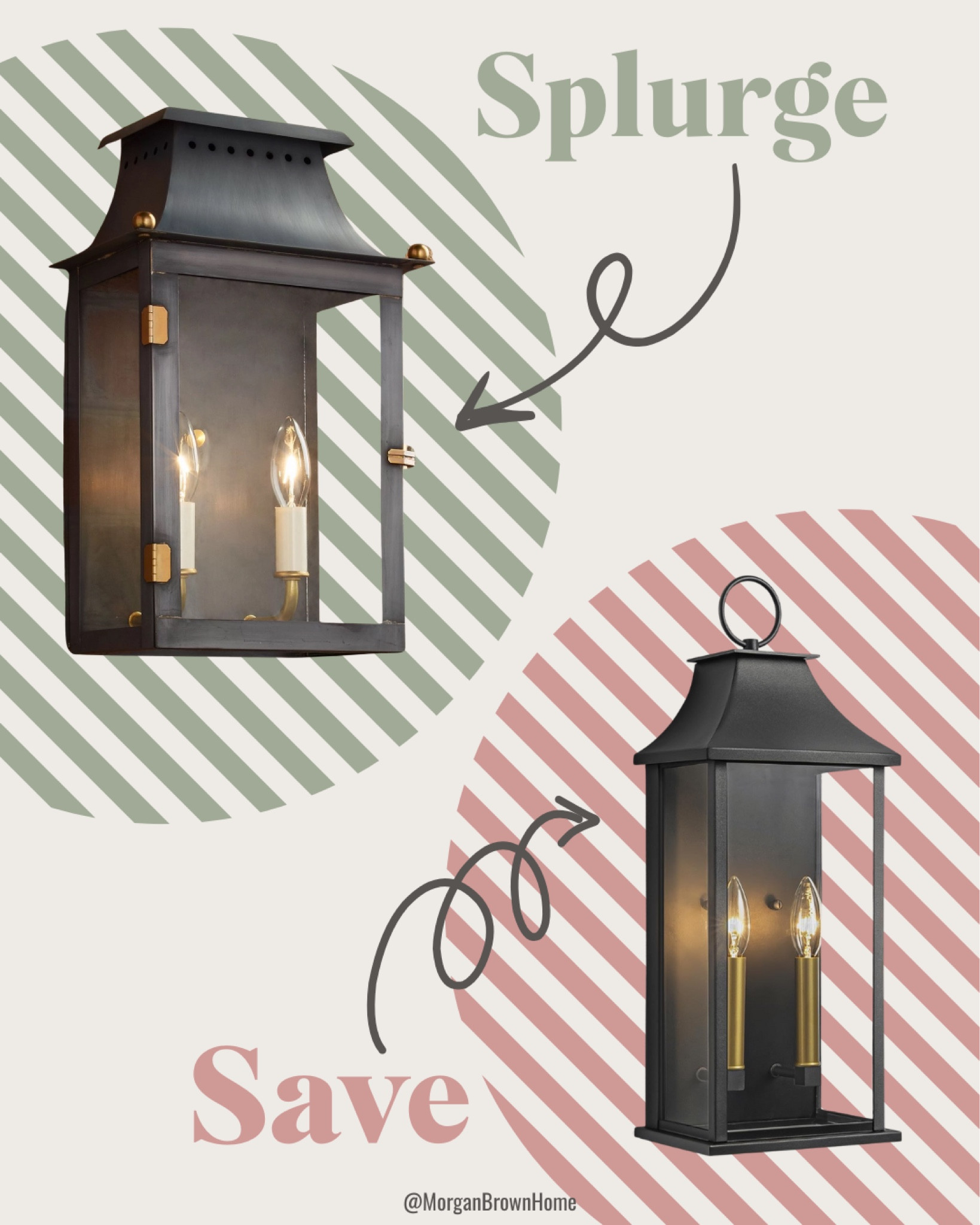 I used these Franklin Outdoor Sconces from Shades of Light in my porch refresh and found this great (cheaper) look alike on Amazon! 💡

#LTKHome