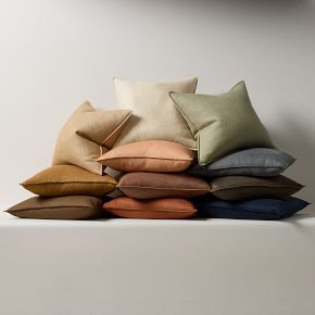Classic Linen Pillow Cover | West Elm (US)